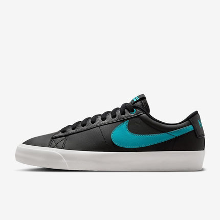 DV1226-001 Nike SB Blazer Low Pro GT Black Black Summit White Dusty (Men's)