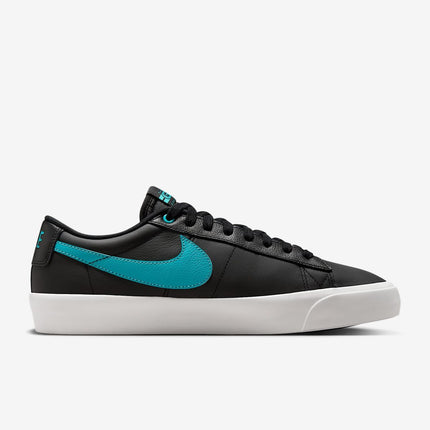 DV1226-001 Nike SB Blazer Low Pro GT Black Black Summit White Dusty (Men's)