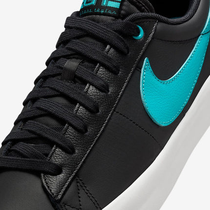 DV1226-001 Nike SB Blazer Low Pro GT Black Black Summit White Dusty (Men's)