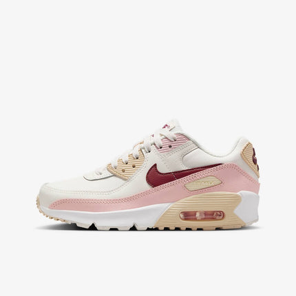 HF6358-006 Nike GS Air Max 90 Phantom Echo Pink Sail Dark Team Red