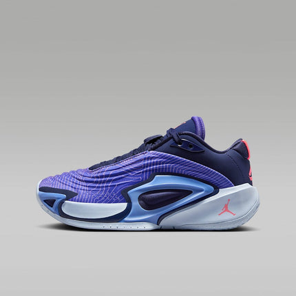 FQ8185-500 Nike GS Luka 3 Purple Comet Midnight Navy Hydrogen Blue Hot Punch