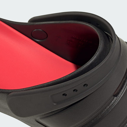 JR7637 adidas Znsory Clogs Core Black Core Black Semi Lucid Red (Men's)