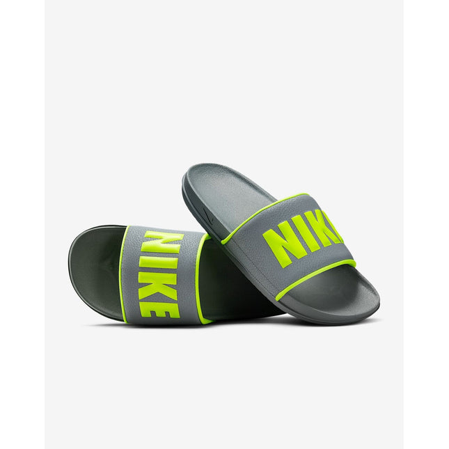 BQ4639-025 Nike Offcourt Slide Cool Grey Cool Grey Volt (Men's)