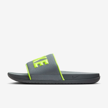 BQ4639-025 Nike Offcourt Slide Cool Grey Cool Grey Volt (Men's)