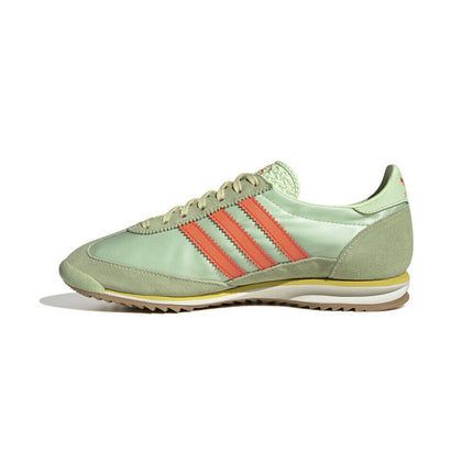 JI0197 adidas Originals SL72 OG Semi Green Spark Solar Orange (Women's)