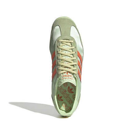 JI0197 adidas Originals SL72 OG Semi Green Spark Solar Orange (Women's)