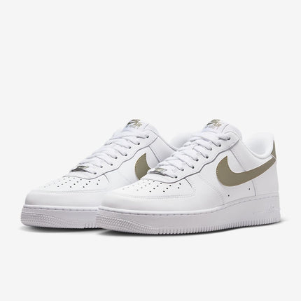 FJ4146-116 Nike Air Force 1 Low '07 White Light Army (Men's)