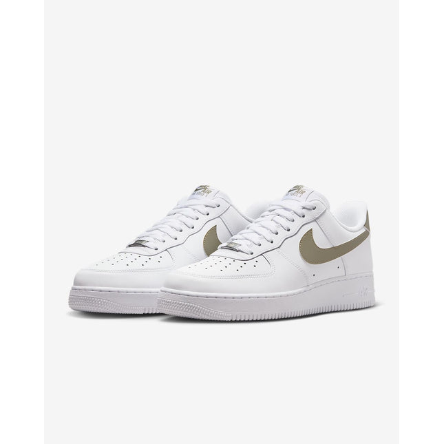 FJ4146-116 Nike Air Force 1 Low '07 White Light Army (Men's)