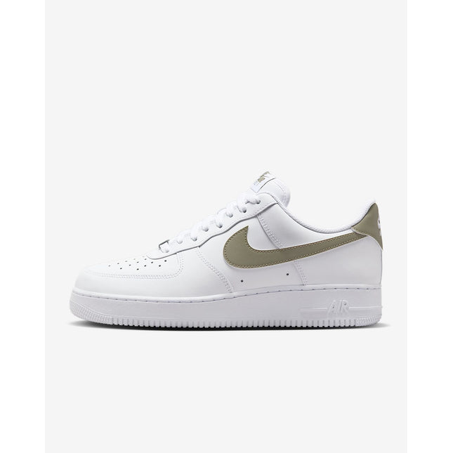 FJ4146-116 Nike Air Force 1 Low '07 White Light Army (Men's)