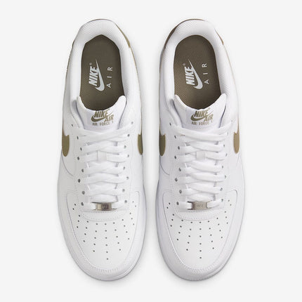 FJ4146-116 Nike Air Force 1 Low '07 White Light Army (Men's)