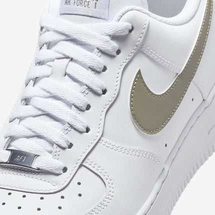 FJ4146-116 Nike Air Force 1 Low '07 White Light Army (Men's)