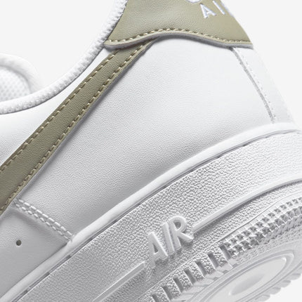 FJ4146-116 Nike Air Force 1 Low '07 White Light Army (Men's)