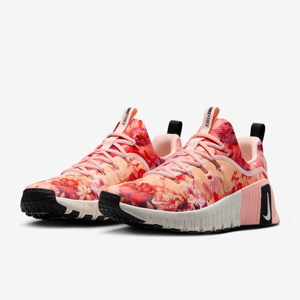 IB6902-600 Nike Free Metcon 6 AMP Washed Coral Black Sail (Women's)