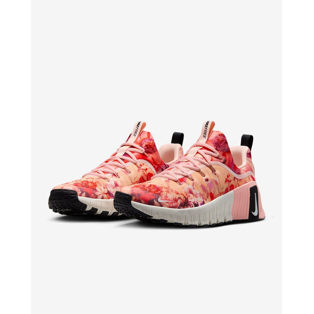 IB6902-600 Nike Free Metcon 6 AMP Washed Coral Black Sail (Women's)