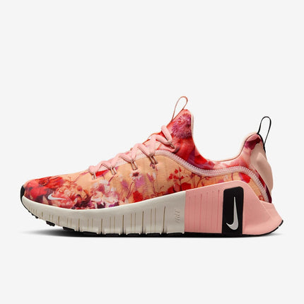 IB6902-600 Nike Free Metcon 6 AMP Washed Coral Black Sail (Women's)