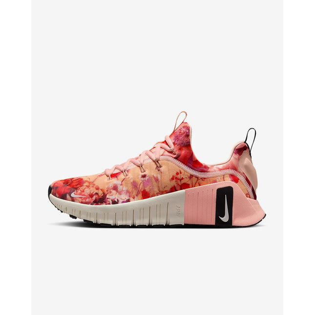 IB6902-600 Nike Free Metcon 6 AMP Washed Coral Black Sail (Women's)