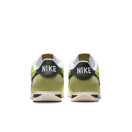 IB8135-736 NIKE CORTEZ TXT LT LEMON TWIST/BLACK-COCONUT MILK-WHITE (Men's)