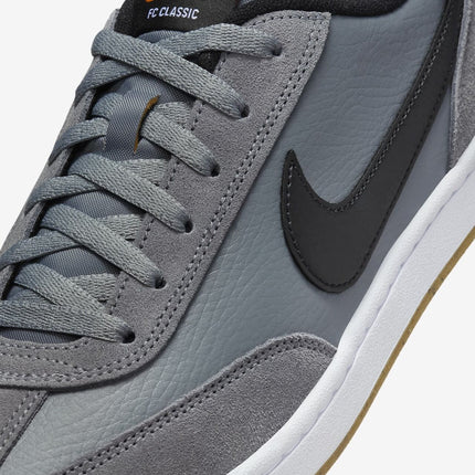 909096-003 Nike SB FC Classic Cool Grey White Vivid Orange Black (Men's)