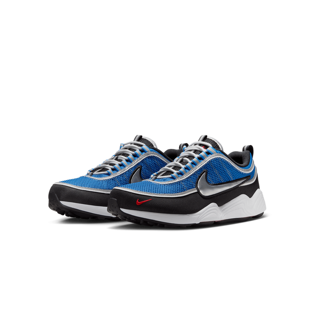 HF9117-400 Nike Air Zoom Spiridon Black and Signal Blue (Men's)