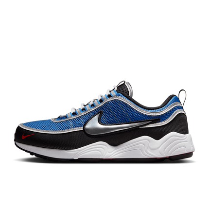 HF9117-400 Nike Air Zoom Spiridon Black and Signal Blue (Men's)