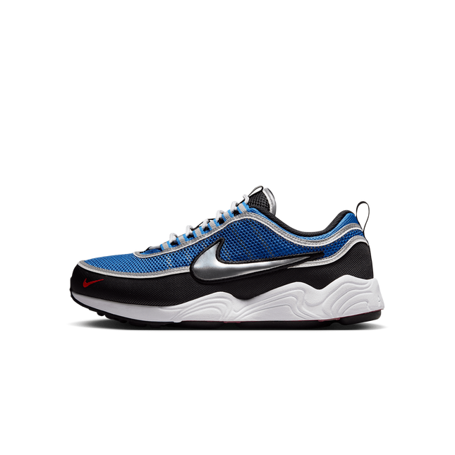 HF9117-400 Nike Air Zoom Spiridon Black and Signal Blue (Men's)