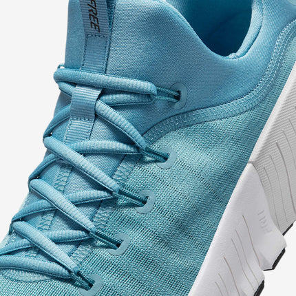 FJ7127-400 Nike Free Metcon 6 Denim Turquoise Black Vast Grey White (Men's)