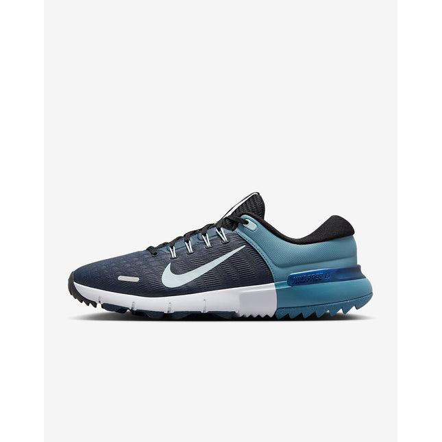 FN0332-401 Nike Free Golf NN Armory Navy Black Glacier Blue (Men's)