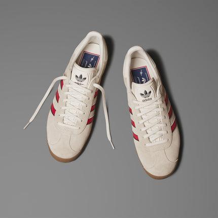JS3042 Arsenal FC adidas Originals Gazelle Terrace Icons Off White Better (Men's