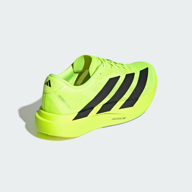 JR3416 adidas Adizero Evo SL Lucid Lemon Core Black Matte Silver (Men's)