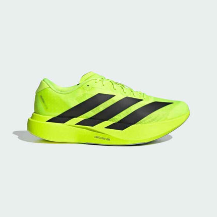 JR3416 adidas Adizero Evo SL Lucid Lemon Core Black Matte Silver (Men's)