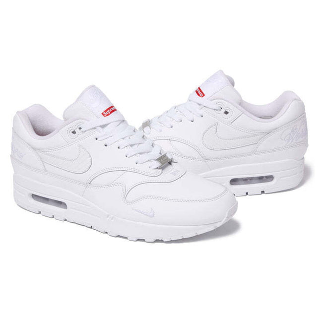 HF8813-100 Supreme Nike Air Max 1 '87 SP White SS25 Week4 (Men's)