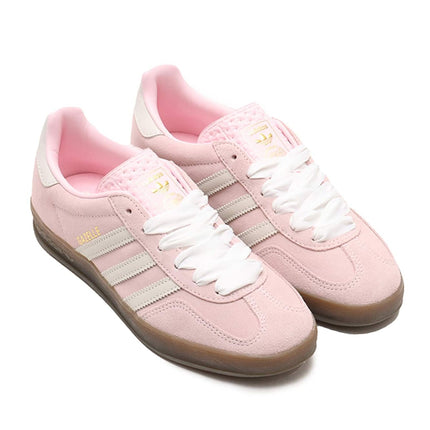 JI2716 adidas Originals Women's Gazelle Indoor Clear Pink Off White Gum (Women's