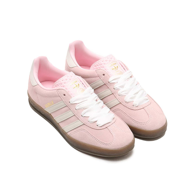 JI2716 adidas Originals Women's Gazelle Indoor Clear Pink Off White Gum (Women's
