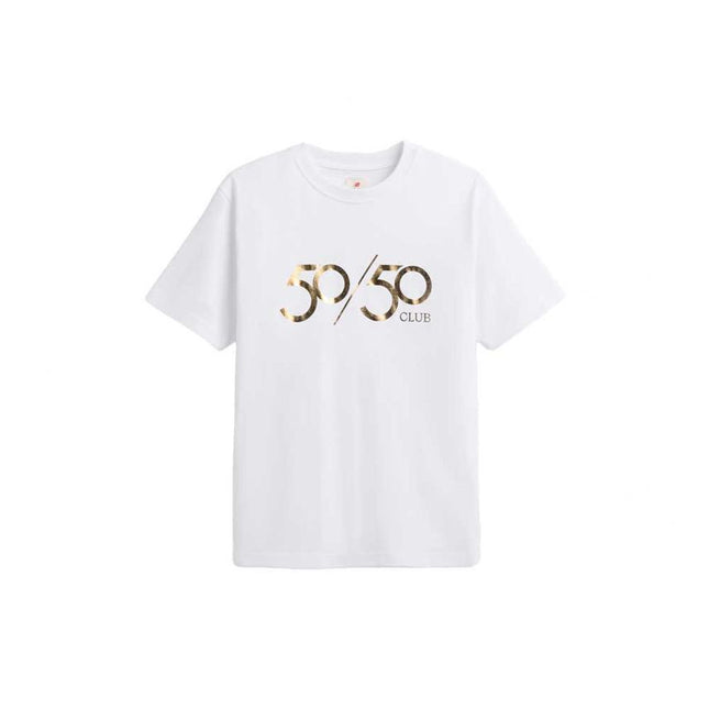 New Balance Shohei Ohtani 50/50 Short Sleeve T-Shirts White