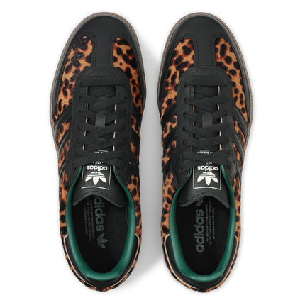 JI2735 adidas Originals Women's Samba OG Leopard Collegiate Green (Women's)