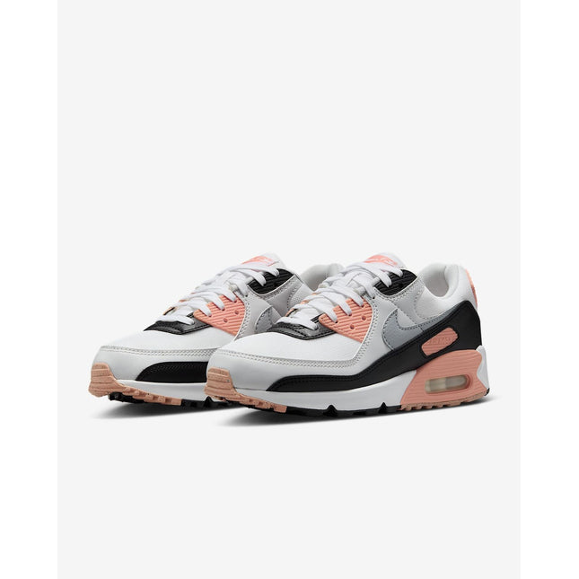 DH8010-109 Nike Air Max 90 White Black Photon Dust Wolf Grey (Women's)
