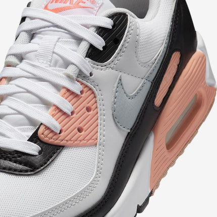 DH8010-109 Nike Air Max 90 White Black Photon Dust Wolf Grey (Women's)