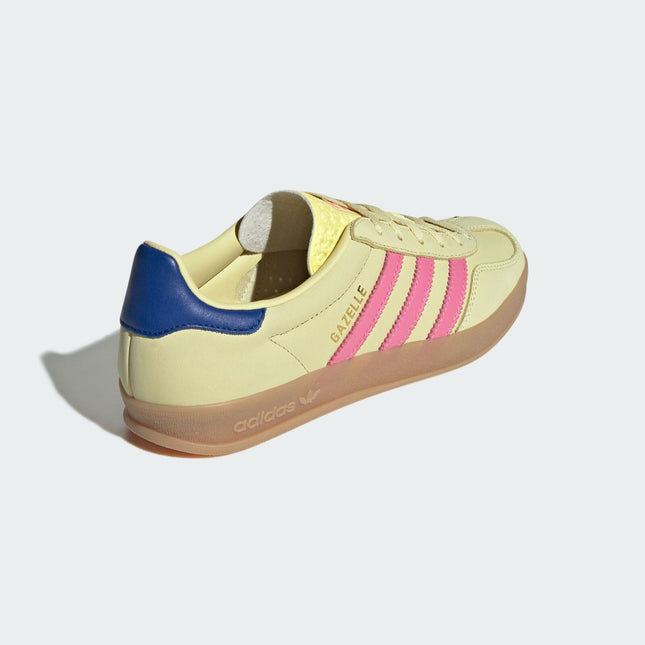 JI2719 adidas Originals Gazelle Indoor Powder Yellow Lucid Pink (Women's)