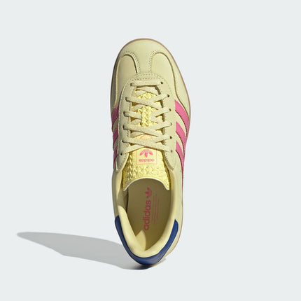 JI2719 adidas Originals Gazelle Indoor Powder Yellow Lucid Pink (Women's)