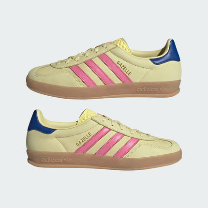 JI2719 adidas Originals Gazelle Indoor Powder Yellow Lucid Pink (Women's)