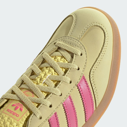 JI2719 adidas Originals Gazelle Indoor Powder Yellow Lucid Pink (Women's)