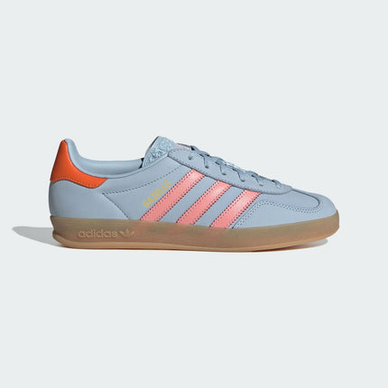 JI2720 adidas Originals Gazelle Indoor Wonder Blue Solar Orange Gum (Women's)