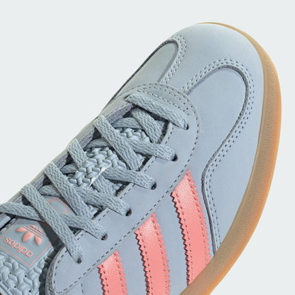 JI2720 adidas Originals Gazelle Indoor Wonder Blue Solar Orange Gum (Women's)