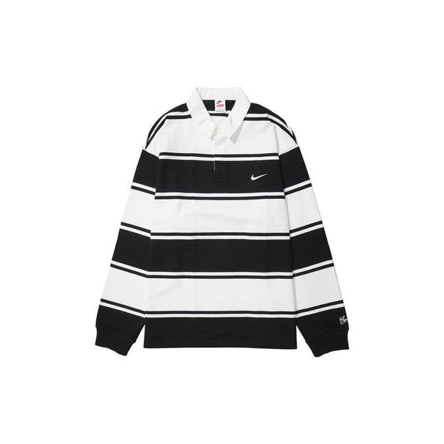 Supreme Nike Stripe Rugby Black