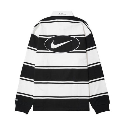 Supreme Nike Stripe Rugby Black