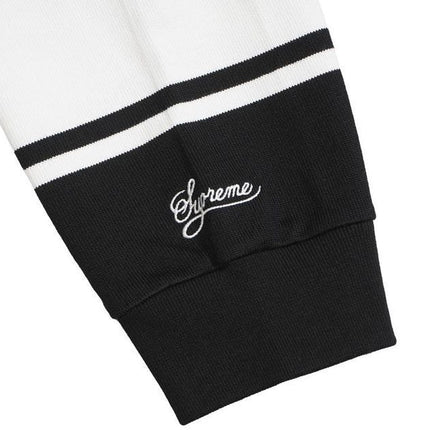 Supreme Nike Stripe Rugby Black