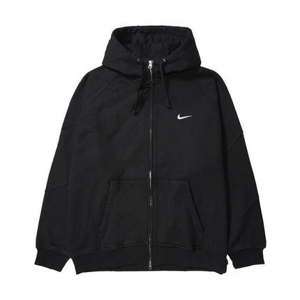 HF9633-010 Supreme Nike Zip Up Hooded Sweatshirt Black