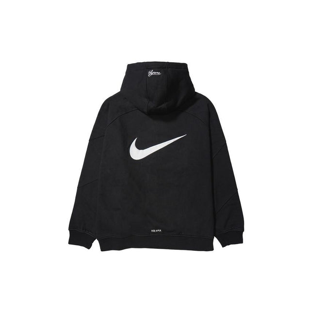 HF9633-010 Supreme Nike Zip Up Hooded Sweatshirt Black