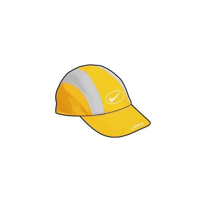 Supreme Nike Running Hat Yellow