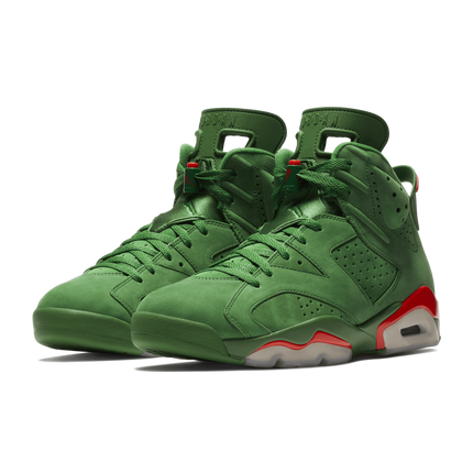 AJ5986-335 NIKE AIR JORDAN 6 RETRO GATORADE GREEN (Men's)